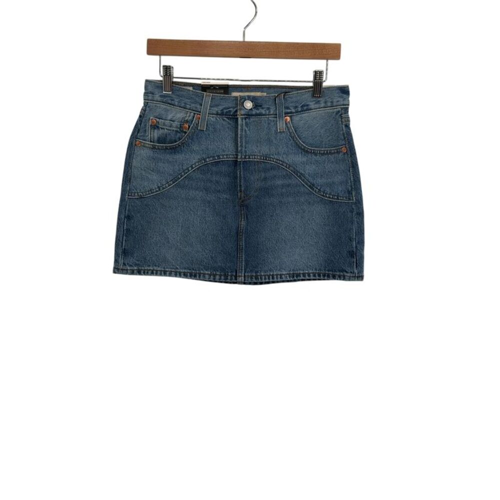 Levi Strauss Icon Skirt Western Yoke Blue 26